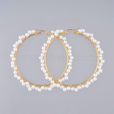 Boucles d'oreilles en perles(X-EJEW-JE03805)-2
