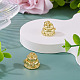 2 Pcs Brass Pendants(KK-TA0003-11G)-4