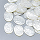 Natural White Shell Mother of Pearl Shell Pendants(SSHEL-S264-013)-1