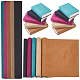5 Sheets 5 Colors Faux Suede Book Covers(DIY-CP0011-16B)-1