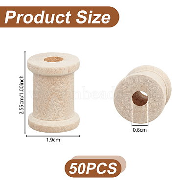 Wood Bobbins(FIND-WH0110-856)-2