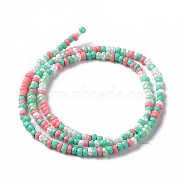 Glass Seed Bead Strands(LAMP-B021-04F)-3