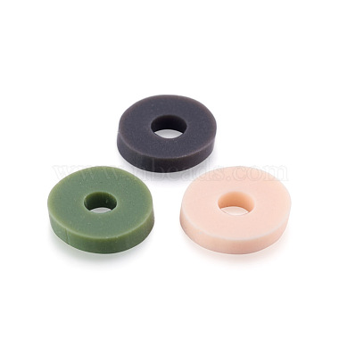 Pandahall 2200~2400Pcs 10 Colors Eco-Friendly Handmade Polymer Clay Beads(CLAY-TA0001-16)-3