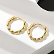 Brass Huggie Hoop Earrings(EJEW-L231-33G)-4