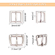 16Pcs 2 Shapes Alloy Adjustable Buckle(FIND-WR0001-82P)-2