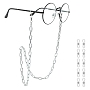 Gainsboro Aluminum Eyeglass Chains(AJEW-AR0001-08P)