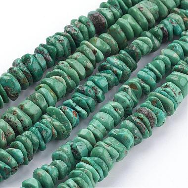 6mm Turquoise Chip Natural Turquoise Beads