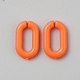 Opaque Acrylic Linking Rings(SACR-WH0001-37I)-1