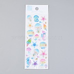 Epoxy Resin Sticker, for Scrapbooking, Travel Diary Craft, Mixed Patterns, 0.5~3.2x0.4~2.45cm(DIY-B009-06D)