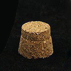 Wood Cork Stopper, Bottle Tampions, BurlyWood, 12x15x12mm(X-AJEW-L059-02)
