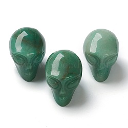 Natural Green Aventurine Home Display Decorations, Extra-terrestrial, 53x38x44mm(G-H253-B04)