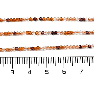 Transparent Glass Beads Strands(GLAA-H027-01D)-5