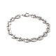 304 Stainless Steel Coffee Bean Chain Bracelets for Women Men(BJEW-F488-12P)-2