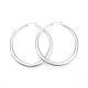 Tarnish Resistant 201 Stainless Steel Big Hoop Earrings for Women(EJEW-N052-04B-01)-1