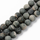 Natural Green Jasper Beads Strands(G-S369-008D-A)-1