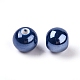 Perles rondes en porcelaine manuelles(X-PORC-S489-8mm-05)-2