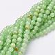Natural Flower Jade Beads Strands(GSR6mmC193)-1