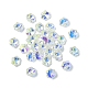 30個の電気メッキガラスチャーム(EGLA-YW0005-23A)-1
