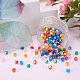 Pandahall 1080Pcs 12 Style Transparent Acrylic Beads(PACR-TA0001-11)-7