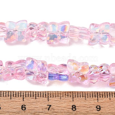 Transparent Glass Beads Strands(GL-CBAAE04-02B)-2