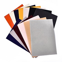 Self-adhesive Fabric, DIY Crafts, Rectangle, Mixed Color, 29.5x20x0.06cm(DIY-XCP0001-16)