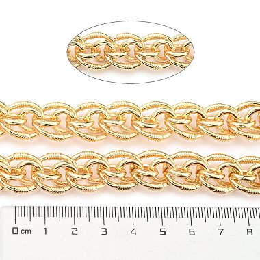 Alloy Oval Link Chains(LCHA-K001-01G)-3