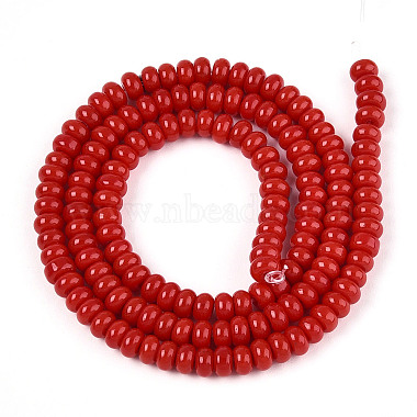 Opaque Solid Color Glass Beads Strands(GLAA-ZX008-4mm-18N)-2