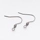 304 Stainless Steel Earring Hooks(STAS-E074-42)-1