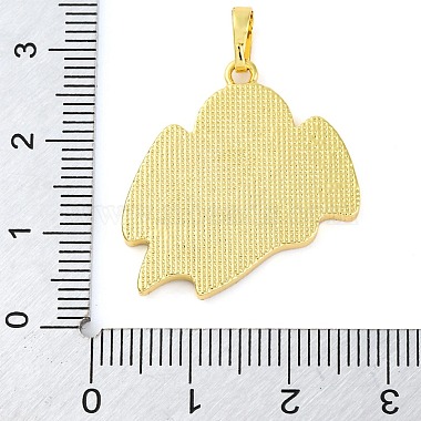 pendentifs en laiton émaillé sur le thème d'Halloween(KK-S401-05G-A)-3