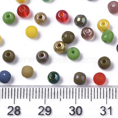 Perles en verre(SEED-S040-10A)-5