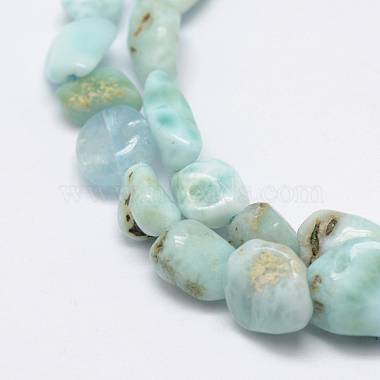 Natural Larimar Beads Strands(X-G-F521-35)-3