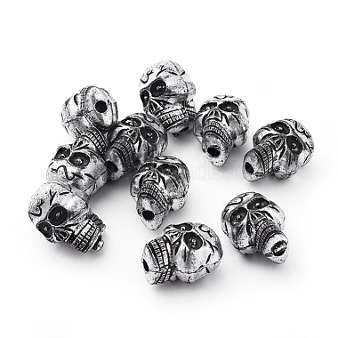 23mm Skull Acrylic Beads