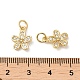 Brass Cubic Zirconia Pendants(KK-K349-20)-4