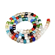 Faceted Transparent Glass Cube Beads Strands(X-GLAA-R163-8c8-01)-2