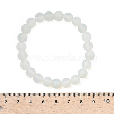 Opalite Perlen Stretch-Armbänder(BJEW-F203-01)-3