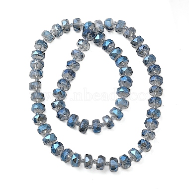 Transparent Electroplate Glass Beads Strands(EGLA-P062-01A-FR01)-2