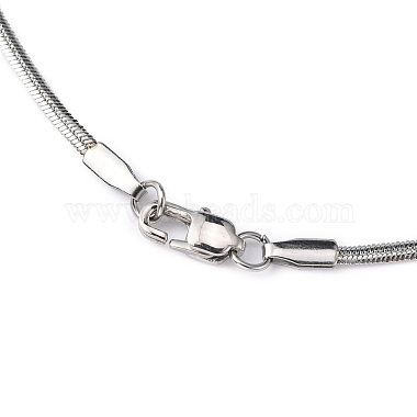 Gifts for Boyfriend On Valentines Day 304 Stainless Steel Necklaces(NJEW-H411-53)-3