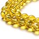 Drawbench Transparent Glass Beads Strands(GLAD-Q012-10mm-06)-3