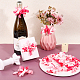 16個の花のポリエステル飾り(DIY-HY0003-34A)-4