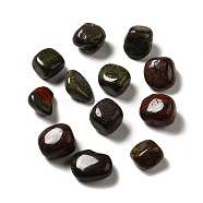 Natural Bloodstone Beads, Tumbled Stone, Healing Stones, for Reiki Healing Crystals Chakra Balancing, Vase Filler Gems, No Hole/Undrilled, Nuggets, 17~30x15~27x8~22mm(G-G979-A19)
