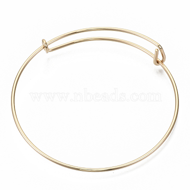 Adjustable Iron Expandable Bangle Making(BJEW-R038-KC)-2