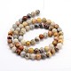 Natural Gemstone Round Bead Strands(G-J303-10-8mm)-2