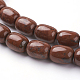 Natural Red Jasper Beads Strands(G-G731-24-18x13mm)-3