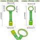 SUPERFINDINGS 8Pcs 8 Style Plastic Play Bed Pull Ring(AJEW-FH0001-94)-5