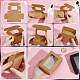 Foldable Creative Kraft Paper Mailer Boxes with Visible Window(CON-WH0113-08A-01)-3