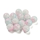 Transparent Spray Painting Crackle Glass Beads(GLAA-L046-01A-03)-1