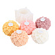 Flower Shape Silicone Candle Molds(CAND-PW0009-08)-1