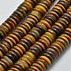 Natural Tiger Eye Heishi Beads Strands(G-K208-25-10mm)-1