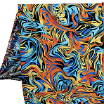 2M Polyester Fabric, Clothing Accessories, Orange, 1540x0.2mm(AJEW-PH0009-10A)
