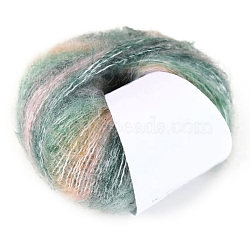 2-Ply Yarn, Gradient Color, for Knitting & Crochet, Cadet Blue, 1mm(PW-WG3EC16-07)